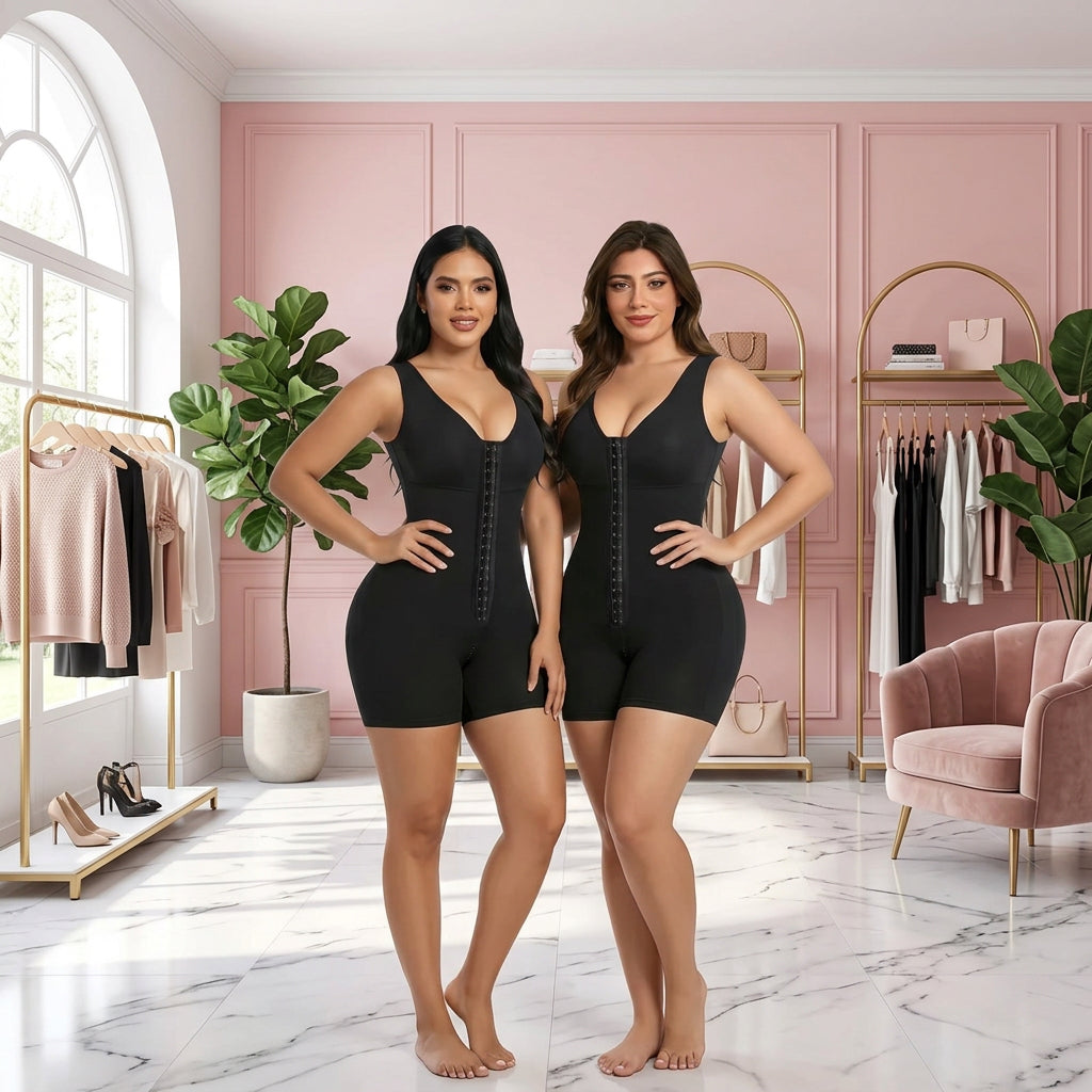 Shapewear for Women Front-Hook Tummy Control